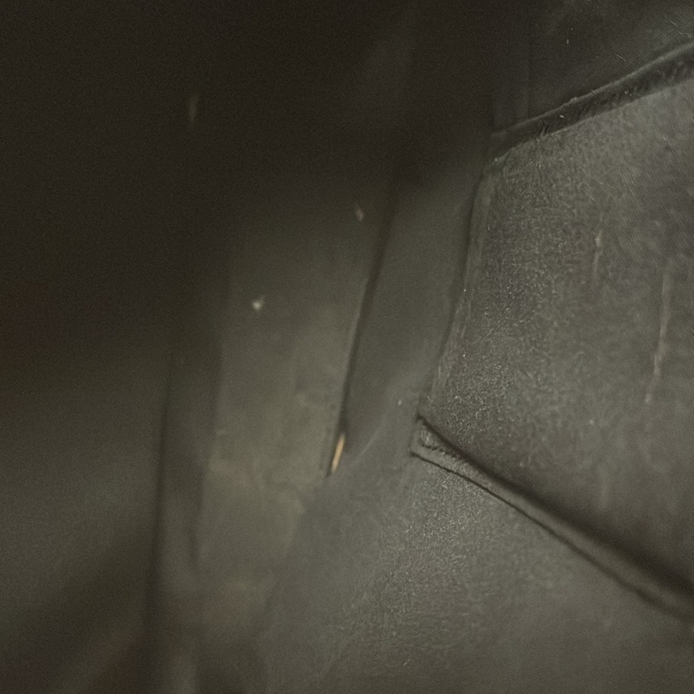 Made in India Black & Tan Leather Shoulder / Tote Bag - Picture 13 of 14